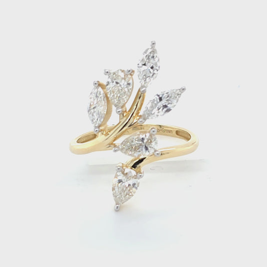 10K Yellow Gold 1.50ct TW Ring
