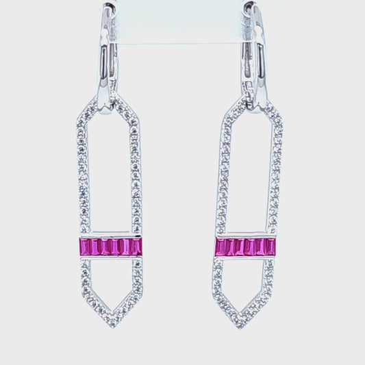 Sterling Silver Dangle Earrings