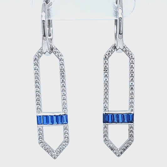 Sterling Silver Dangle Earrings