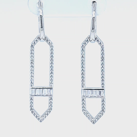 Sterling Silver Dangle Earrings