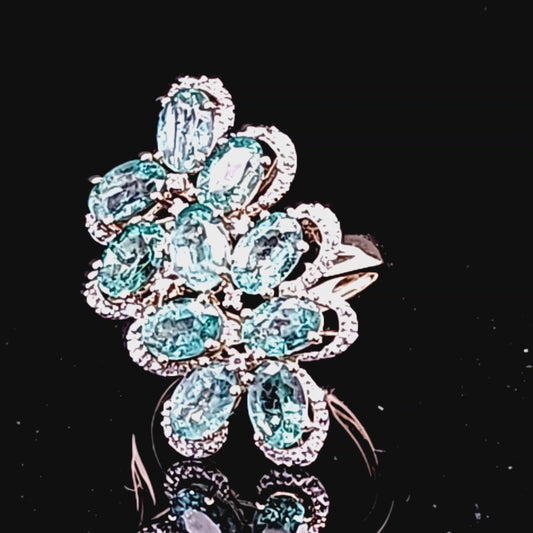 Emerald & Diamond Ring