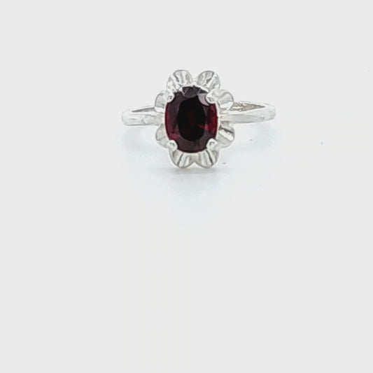 Genuine Gemstone Ring