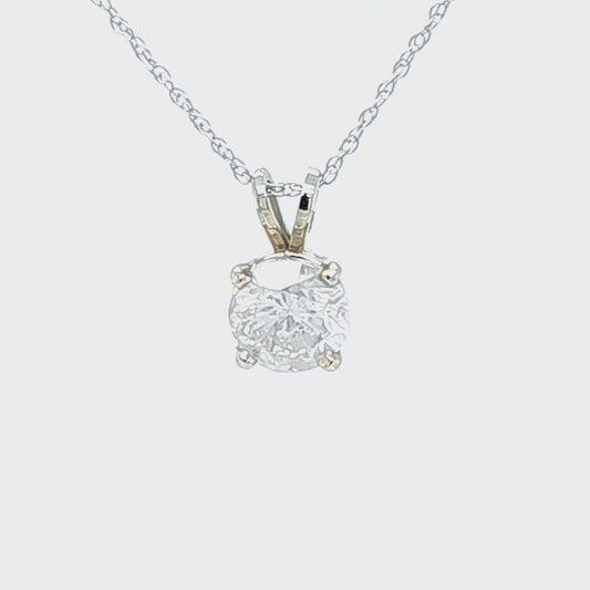 2.30ct. Diamond Solitaire Pendant